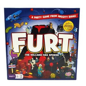 FURT The Volcano Has Spoken Fun Outrageous Adult Party Board Game 100% Complete